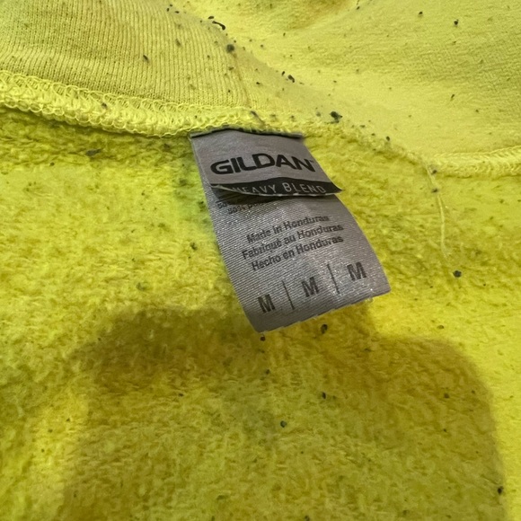 Neon Green Gildan Sweatshirt - Picture 8 of 8